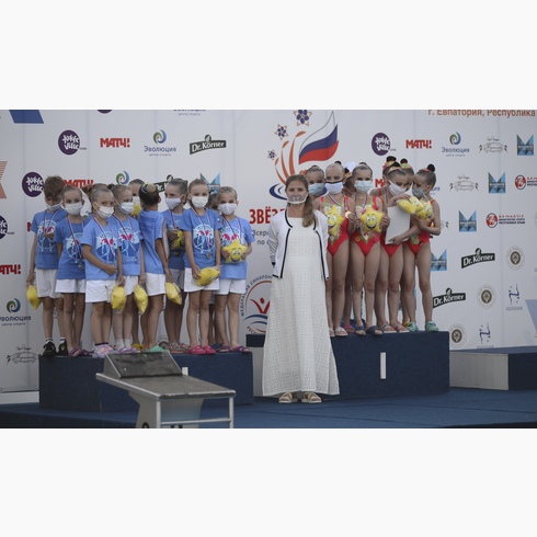 В Евпатории стартовали Всероссийские соревнования по синхронному плаванию «Звёзды Крыма»
