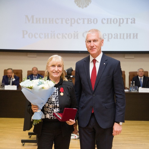 Марина Григорьевна Терехова награждена Медалью ордена «За заслуги перед Отечеством» I степени