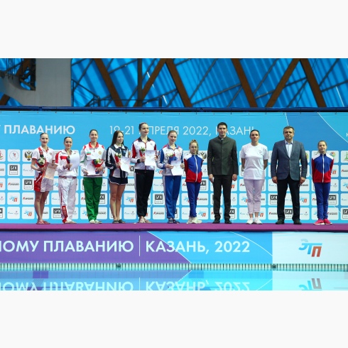 Завершился чемпионат России 2022 по синхронному плаванию