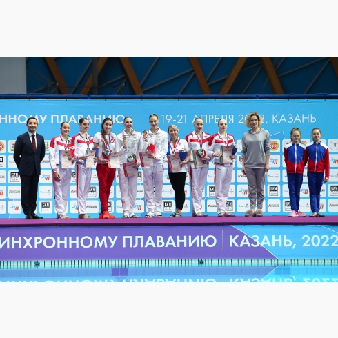 Итоги второго дня чемпионата России 2022 по синхронному плаванию