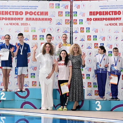 В Чехове стартовало первенство России по синхронному плаванию среди юношей и девушек 2023