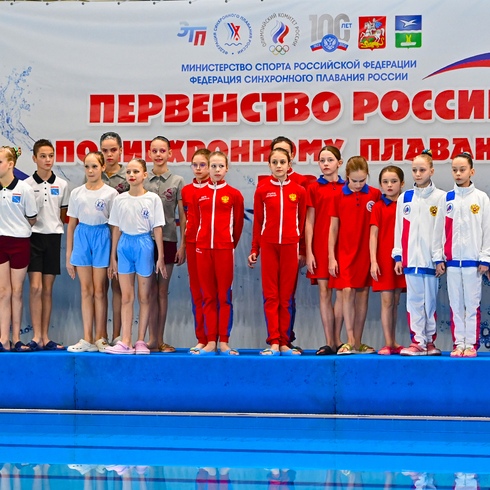 Дан старт первенству России по синхронному плаванию среди мальчиков и девочек 2023
