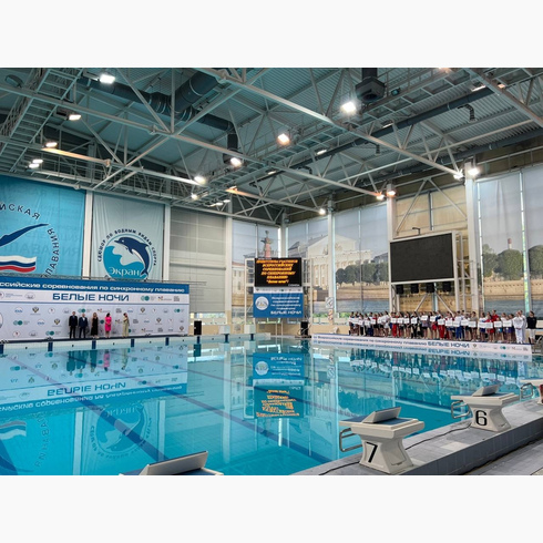 Дан старт всероссийским соревнованиям по синхронному плаванию «Белые ночи» 2023 года