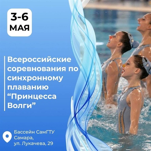 Всероссийские соревнования по синхронному плаванию «Принцесса Волги» 2023 года