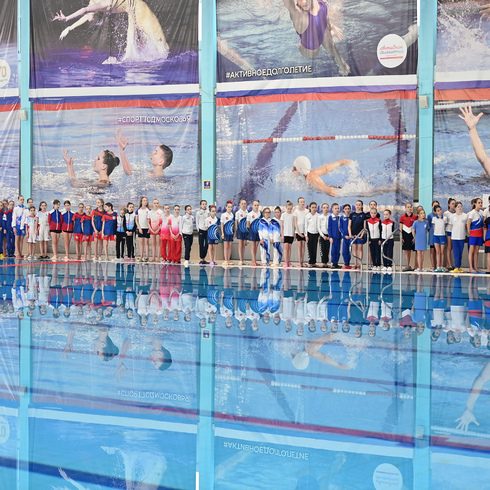 Дан старт первенству России по синхронному плаванию среди мальчиков и девочек 2024