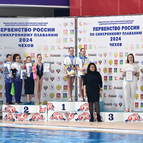 Завершилось первенство России по синхронному плаванию среди мальчиков и девочек 2024 года