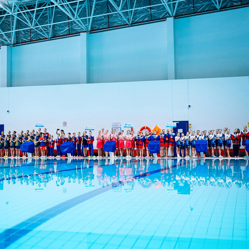 Дан старт всероссийским соревнованиям по синхронному плаванию «Выше радуги» 2024 года