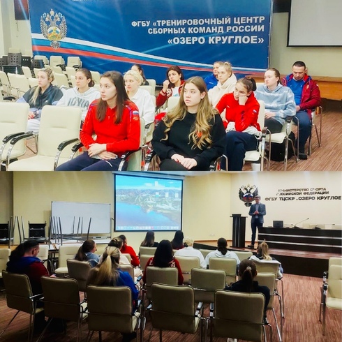 Антидопинговый семинар для сборной команды России по синхронному плаванию