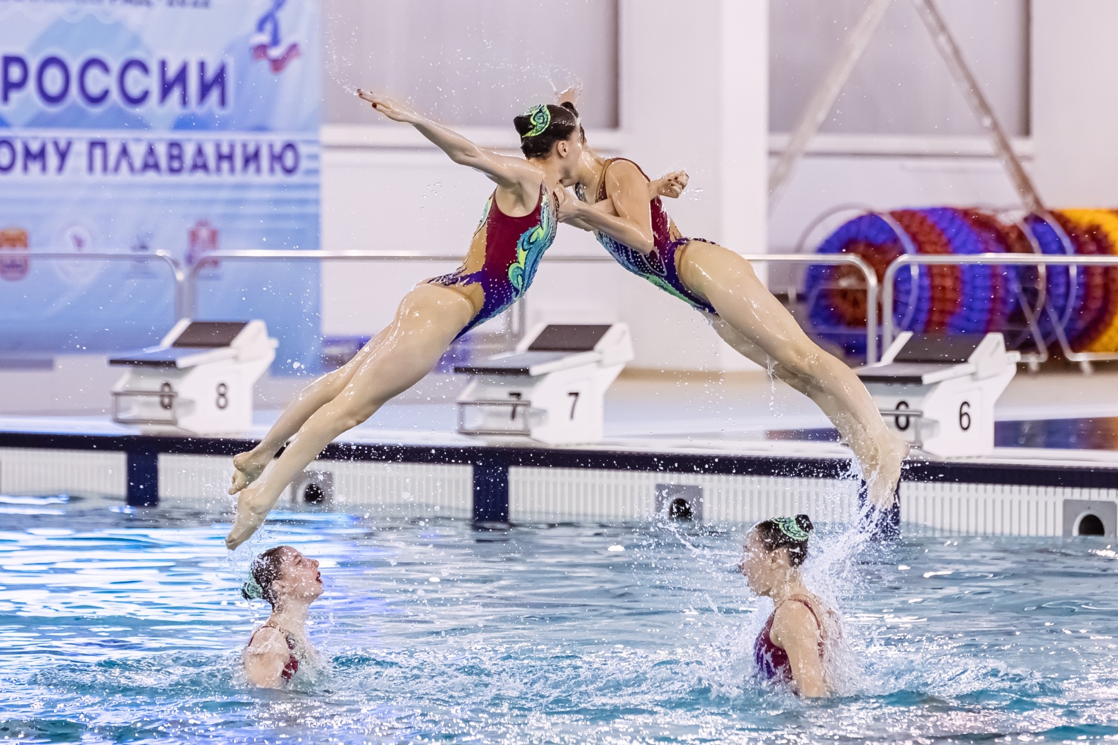 Кубок Калининград синхронное плавание 2022. Федерация синхронного плавания. Спортивное плавание.
