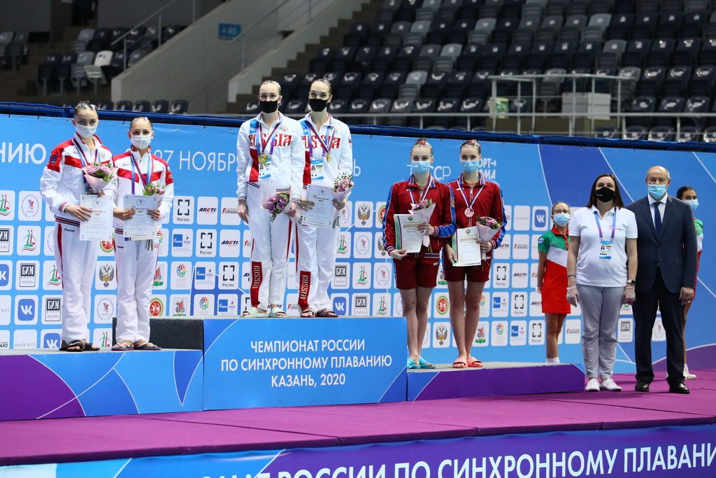 Варвара Креопалова и Алена Матвиенко завоевали «золото» чемпионата России в Казани